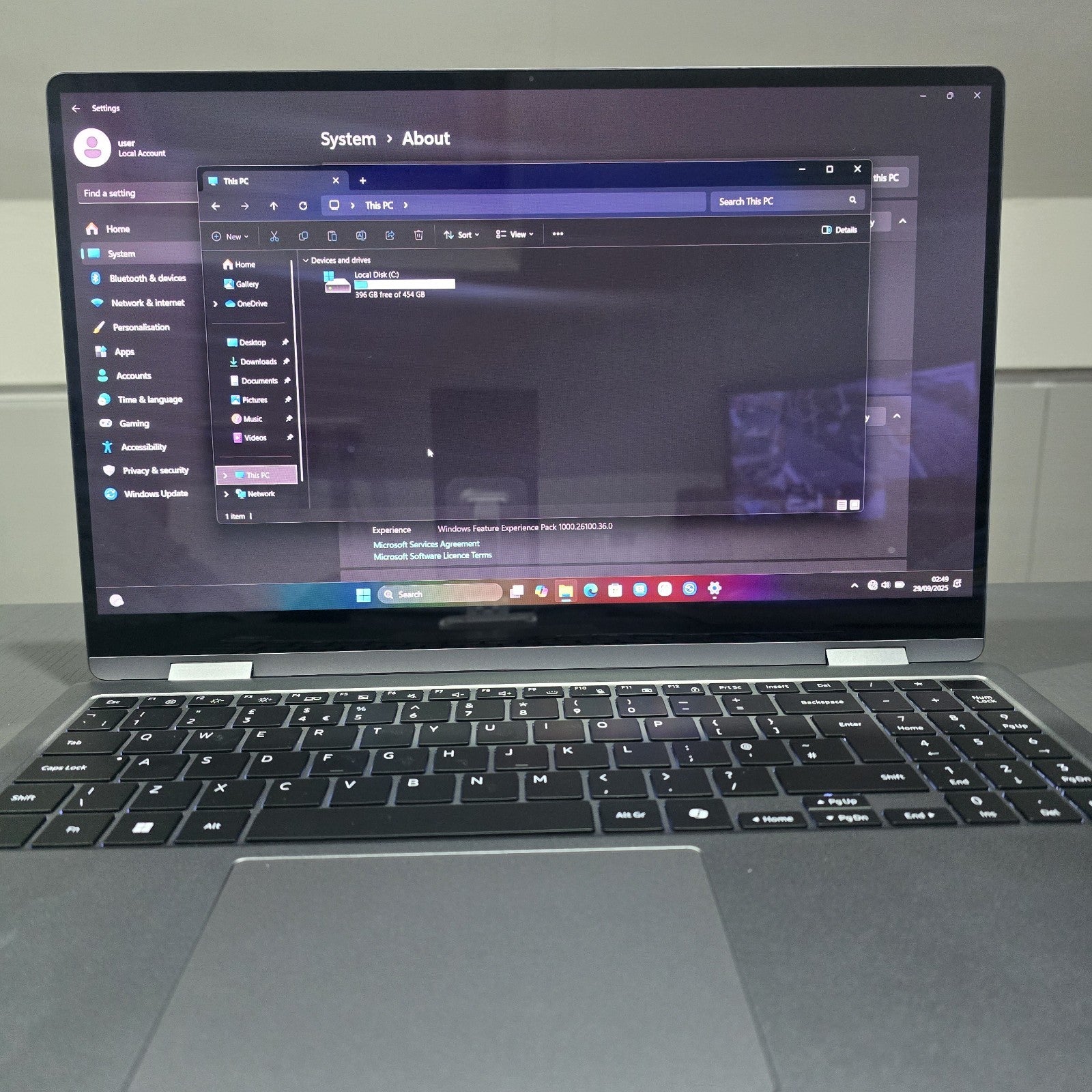 Samsung Galaxy Book5 360 512GB Gray Grade A 15.6” 2-in-1 #106C10