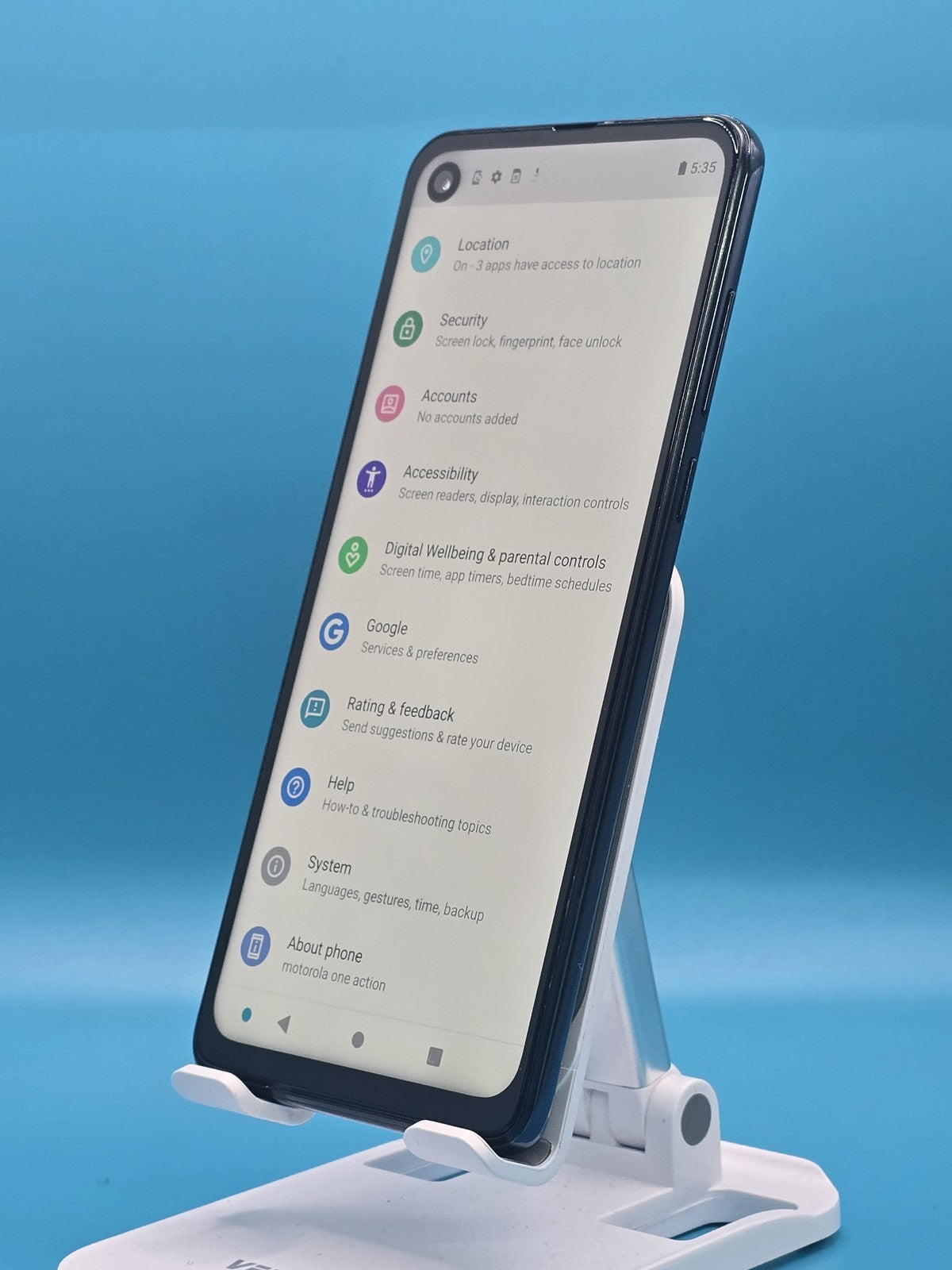 Motorola One Action  Grade B in Denim Blue 128GB | UNLOCKED | FREE POSTAGE6