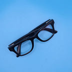 Ray-Ban Meta Wayfarer Glasses Shiny Black Clear Bluetooth AR Enabled #A 229A5
