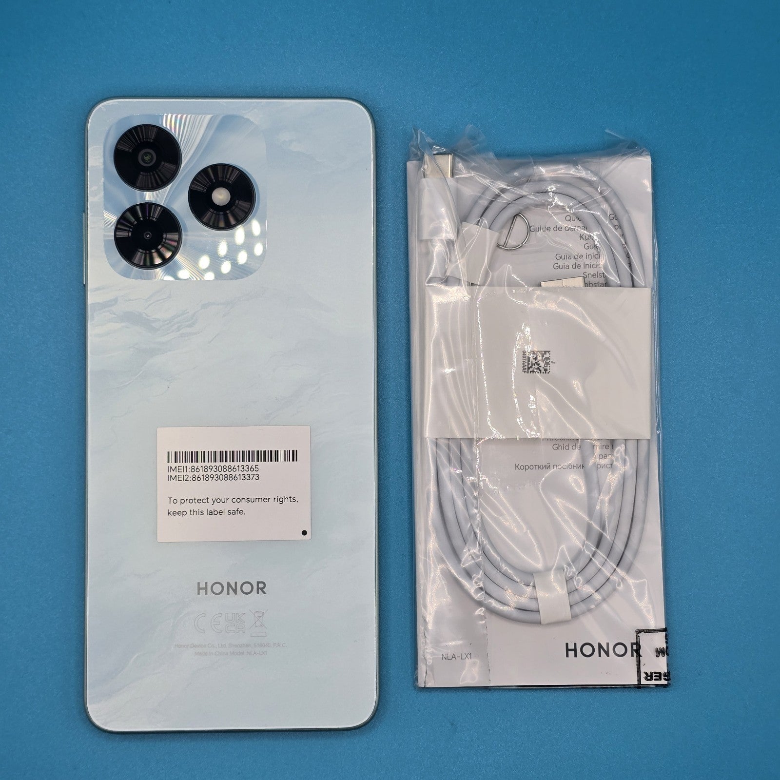Honor X5C Plus Ocean Cyan 4GB + 4GB (HONOR RAM Turbo) 64GB Dual SIM Grade A 224A15
