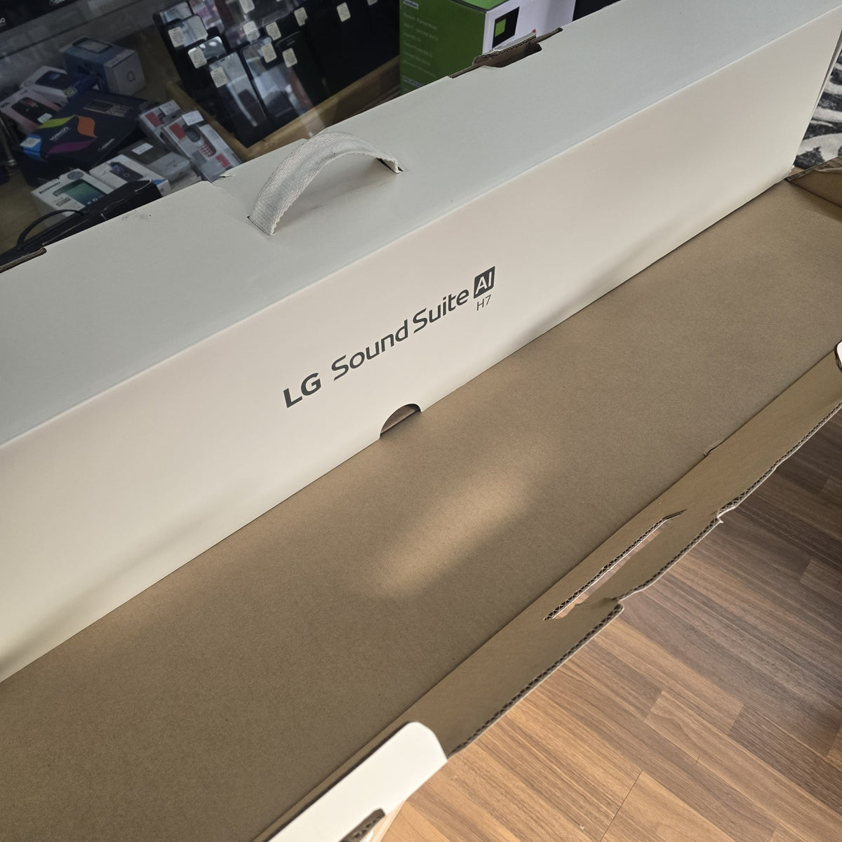 LG Sound Suite H7 Dolby Atmos Wi Fi Bluetooth Soundbar Black Grade A Boxed 243A9
