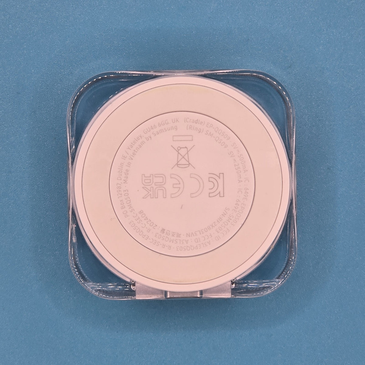 Samsung Galaxy Ring SM-Q509 Gold FAULTY Charging Case Issue 139D4