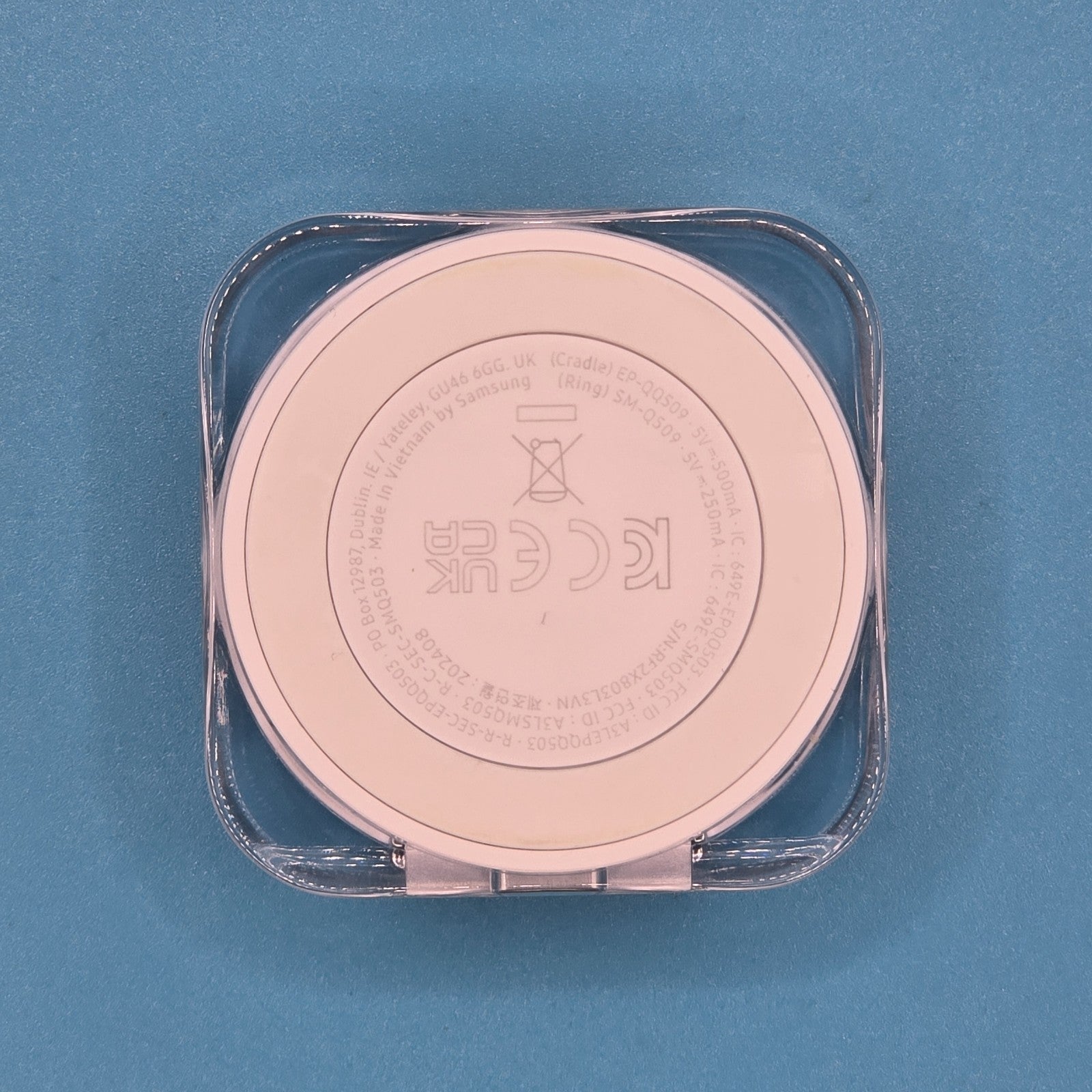 Samsung Galaxy Ring SM-Q509 Gold FAULTY Charging Case Issue 139D4