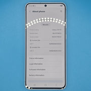 Samsung Galaxy S25 FE Blue 6.7" SM-S731B 8GB RAM 256GB Unlocked For Parts 155G4