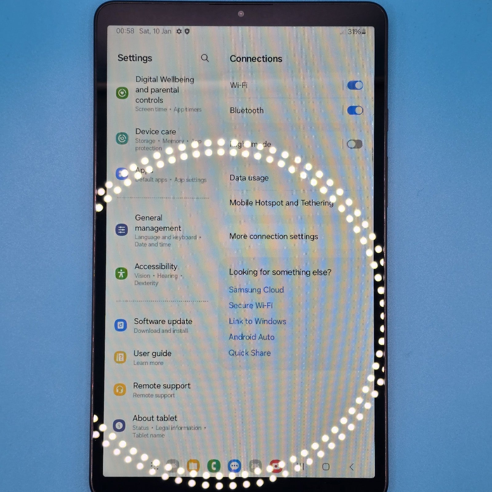 Samsung Galaxy Tab A9 4GB RAM 64GB Wifi & 4G Graphite SMX115 8.7" Grade A5
