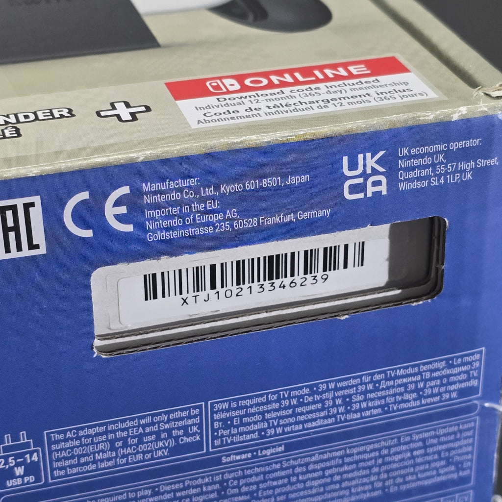 Nintendo Switch OLED Super Mario Bros Wonder Console Bundle Grade A #132A14