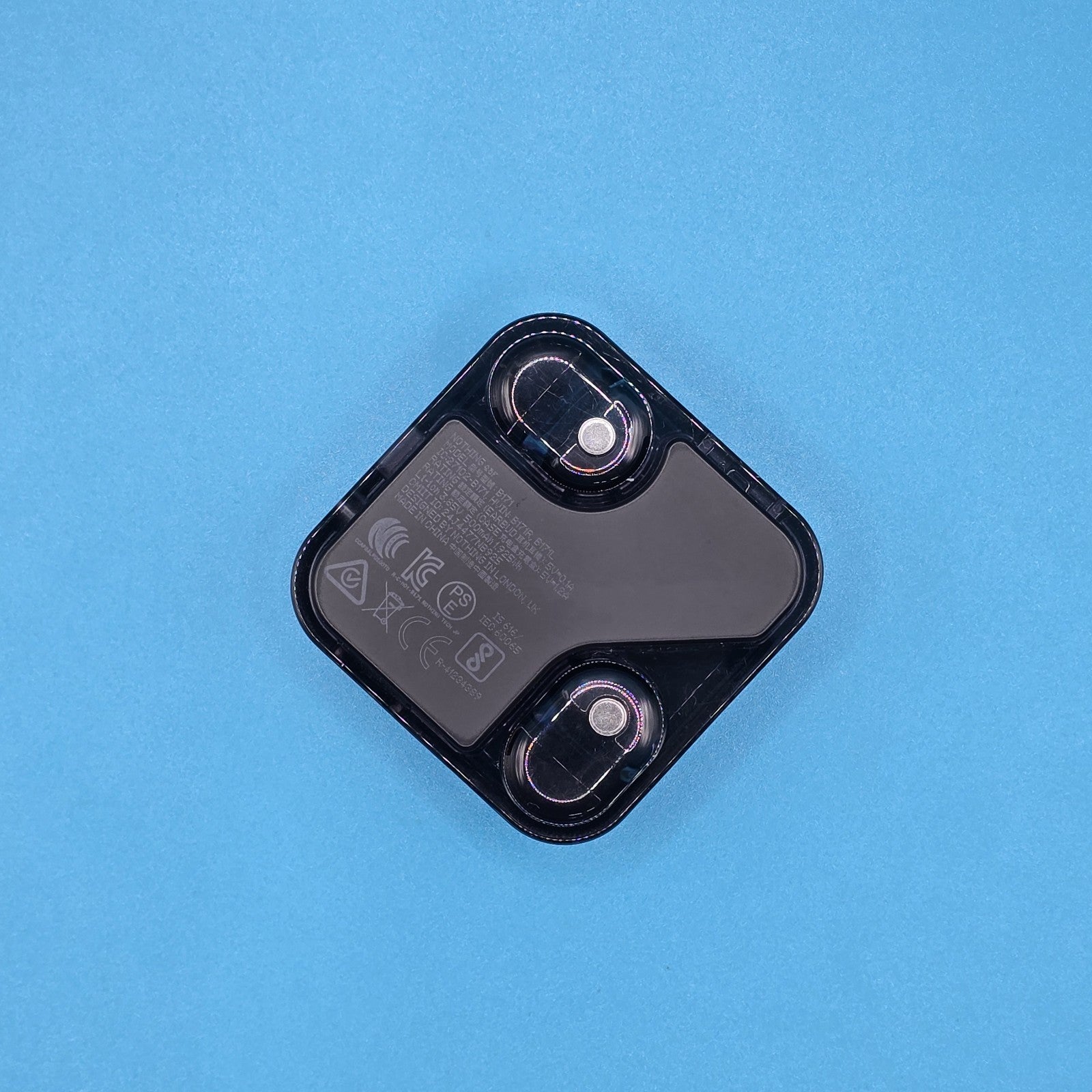 Nothing Ear TWS Headset Bluetooth Transparent A10600061 Black  Grade B3