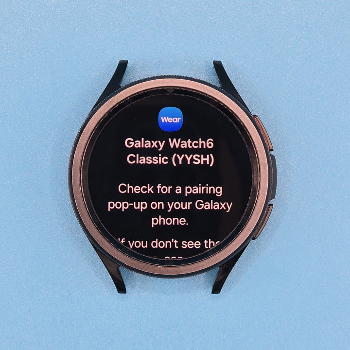 Samsung Galaxy Watch6 Classic LTE 47mm Black AMOLED #B 150A READ DESCRIPTION0