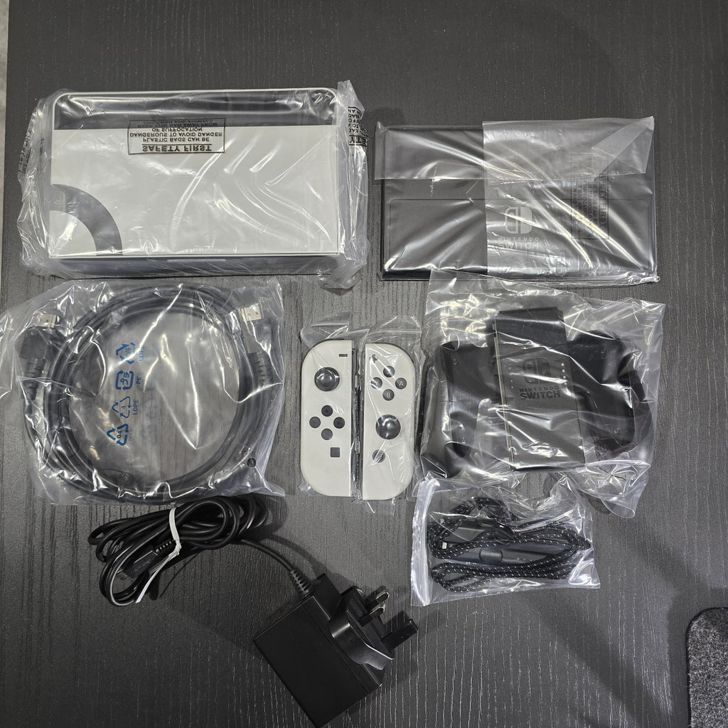 Nintendo Switch OLED Super Mario Bros Wonder Console Bundle Grade A #132A8