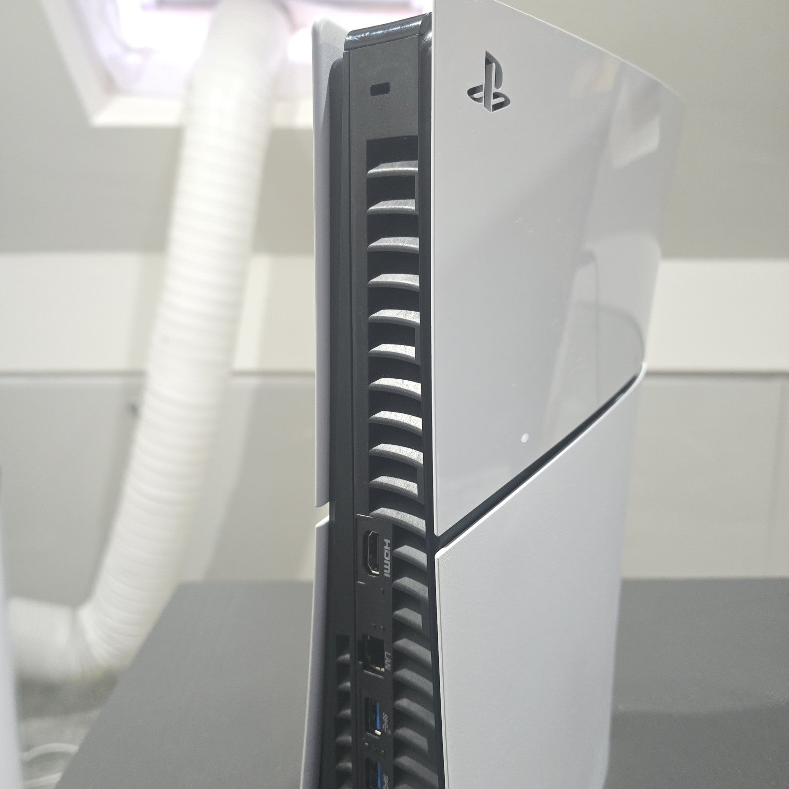 Sony PlayStation 5 PS5 Slim Disc Console 1TB White + Spider-Man Game #B 184A11
