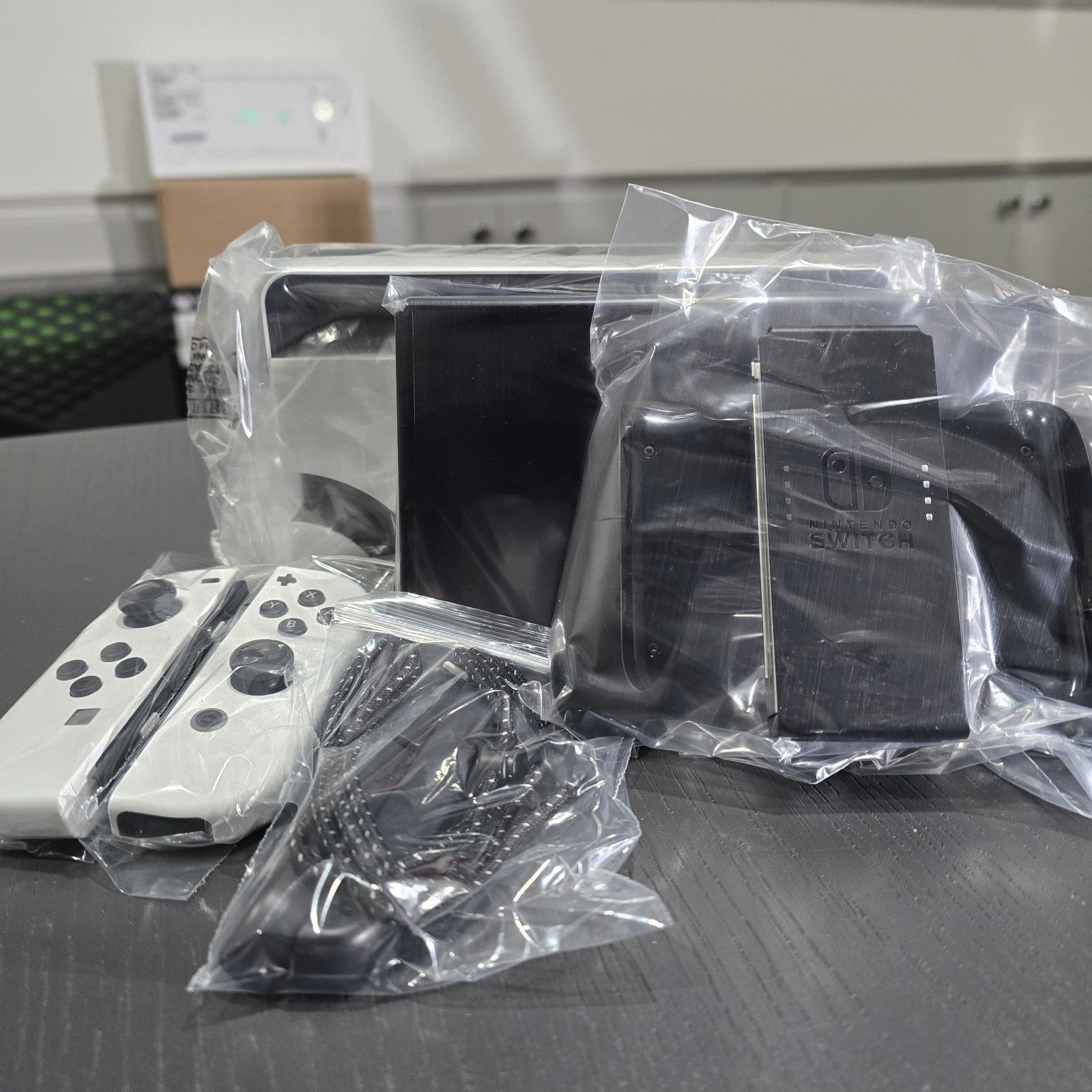 Nintendo Switch OLED Super Mario Bros Wonder Console Bundle Grade A #132A4