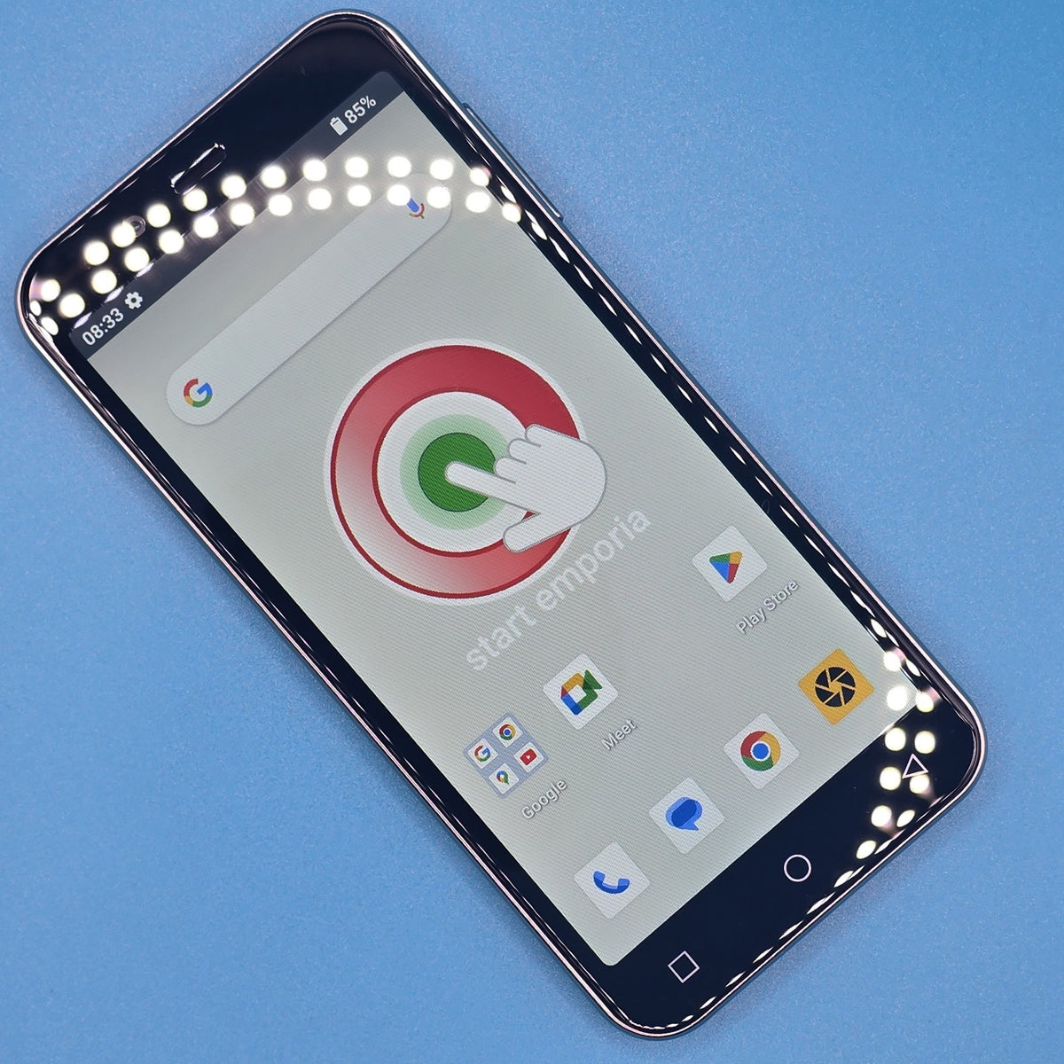 Emporia 4G Android 13 with NFC HAC Triple lens camera Unlocked Boxed #A 240A10