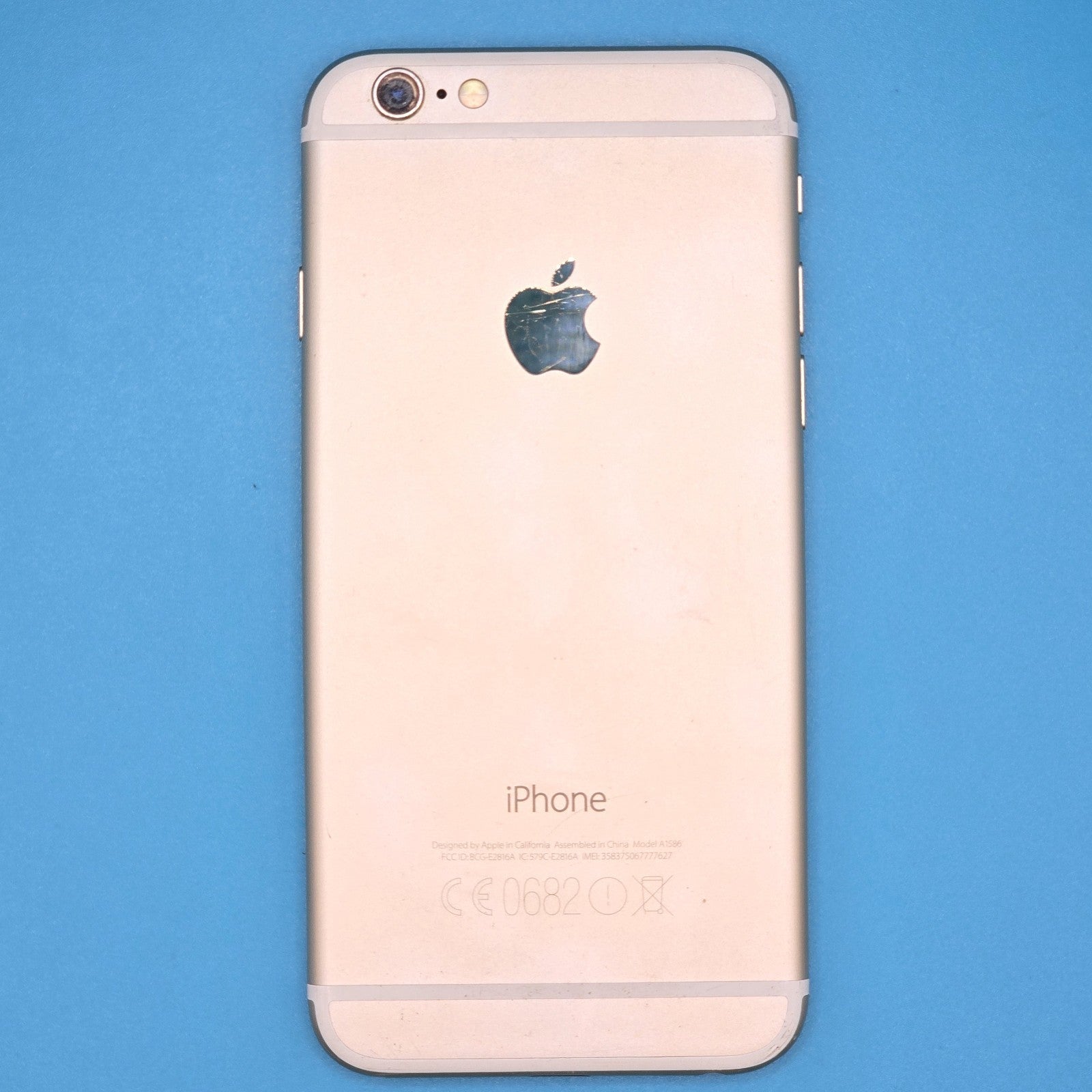  Apple iPhone 6 A1586 16GB Gold (Unlocked) – Working – Cloudy Screen – Grade B7