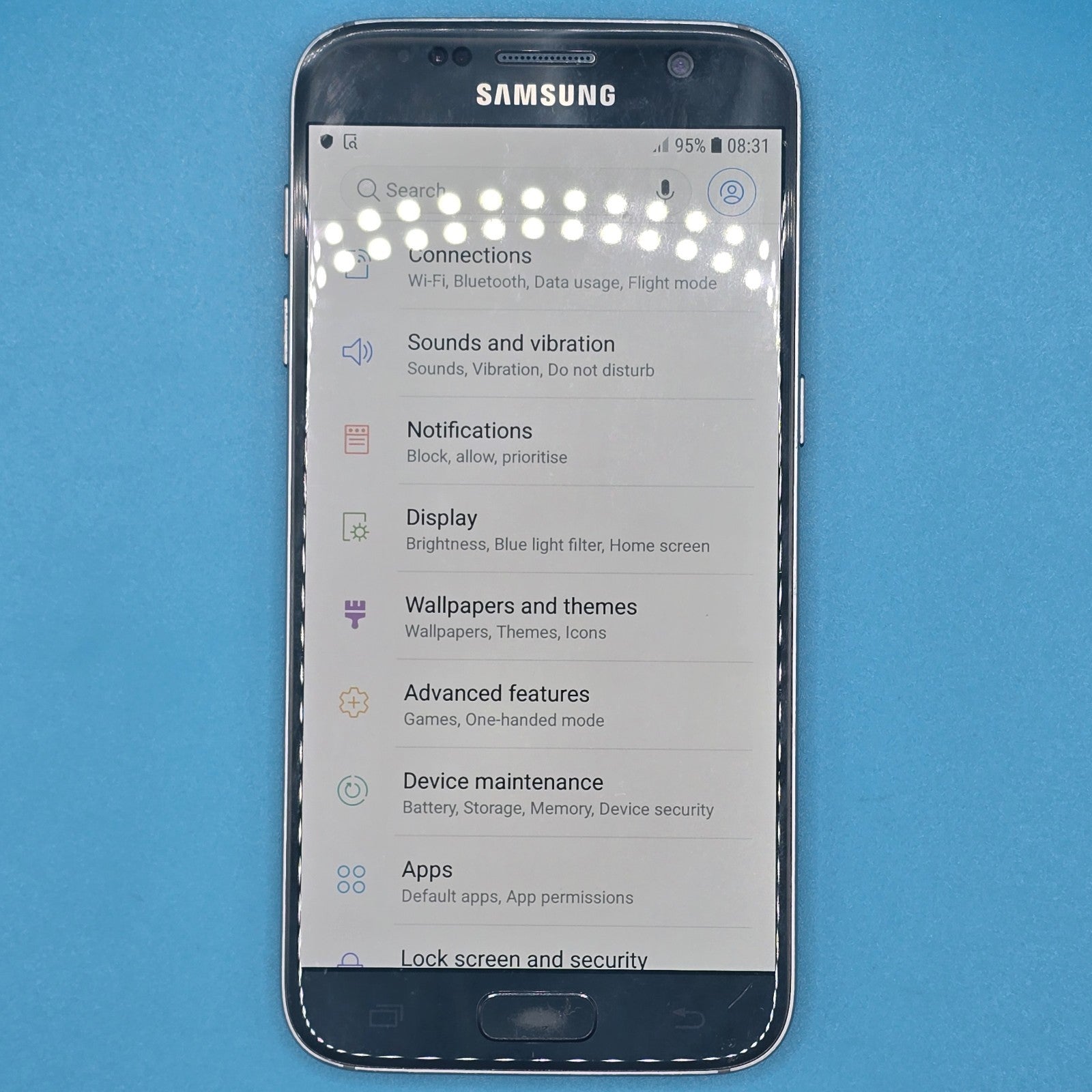 Samsung Galaxy S7 G930F 32GB Black Unlocked  Grade B  FREE POSTAGE1