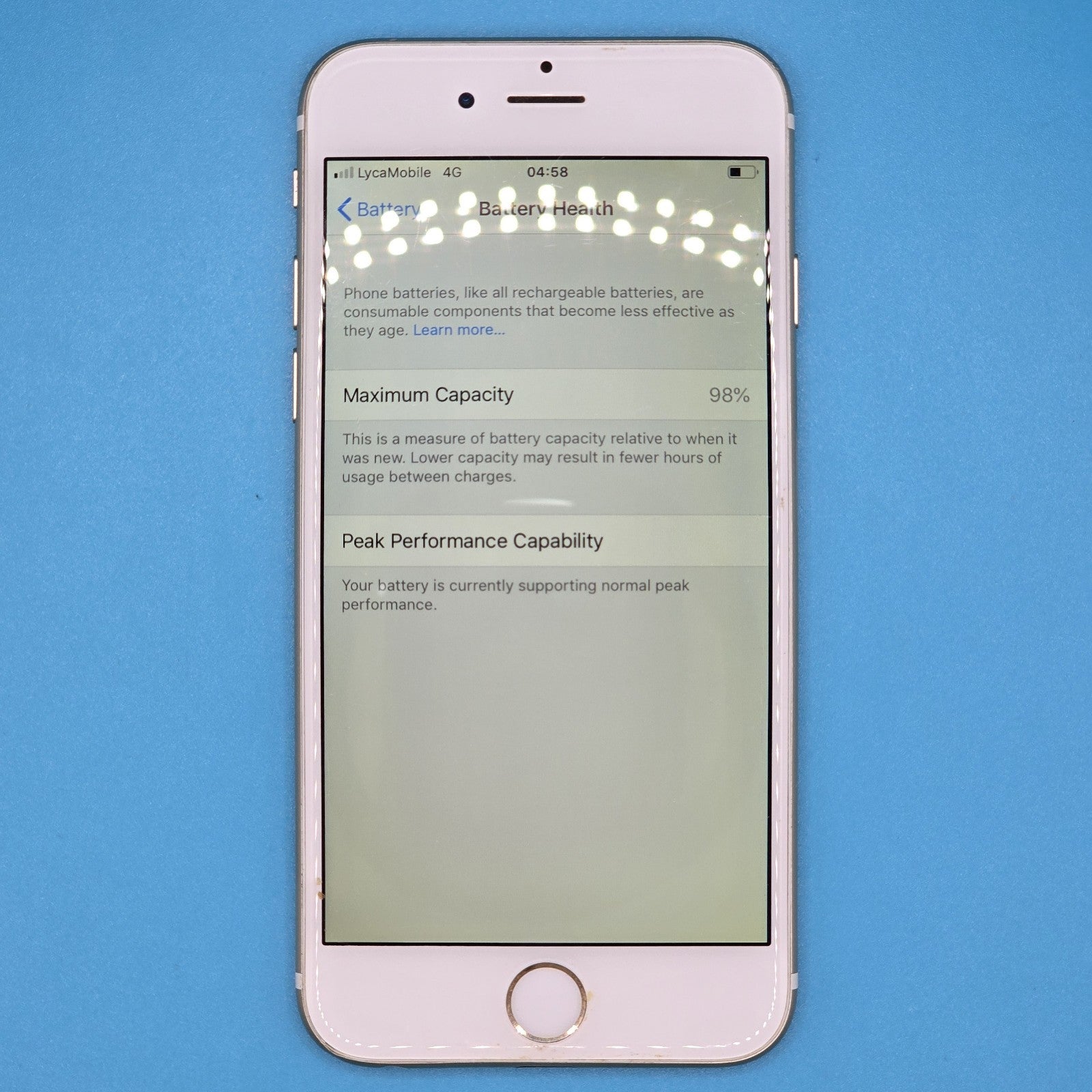  Apple iPhone 6 A1586 16GB Gold (Unlocked) – Working – Cloudy Screen – Grade B2