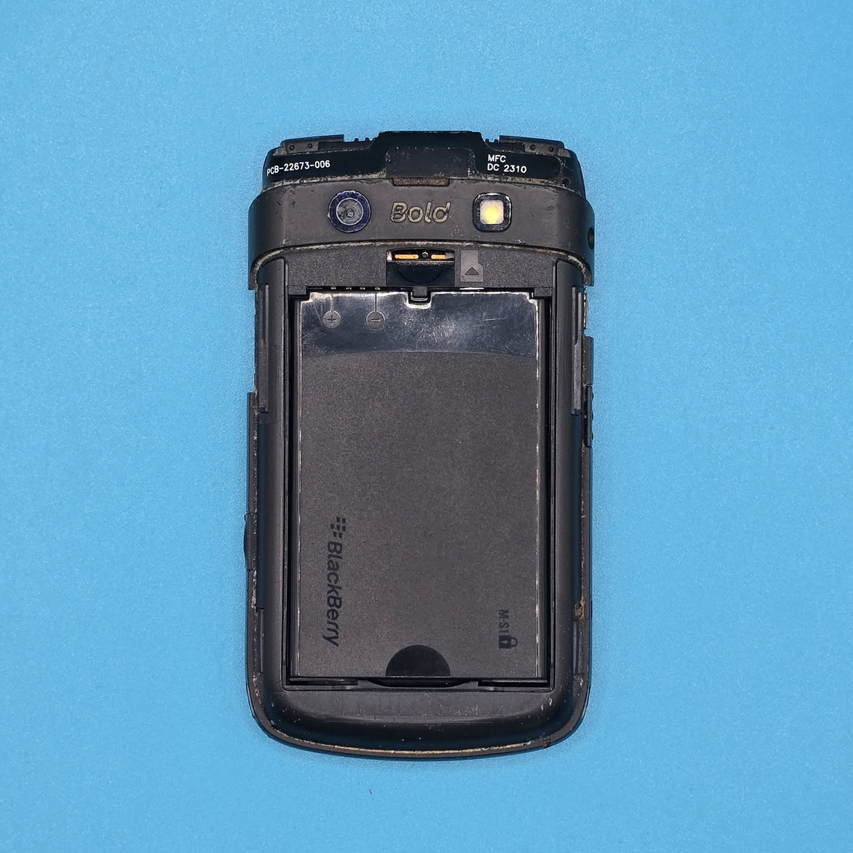 BlackBerry Bold 9700 256MB Black  Untested For Parts  READ DESCRIPTION1