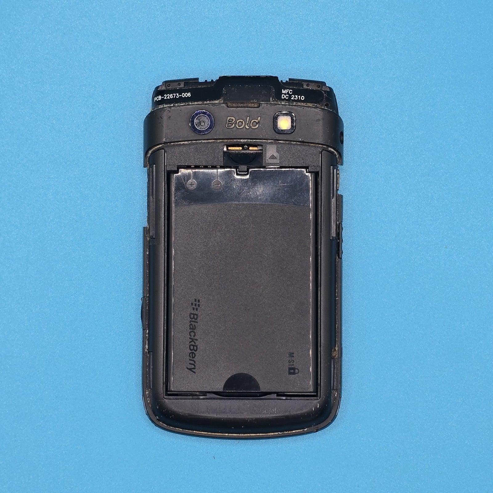 BlackBerry Bold 9700 256MB Black  Untested For Parts  READ DESCRIPTION1