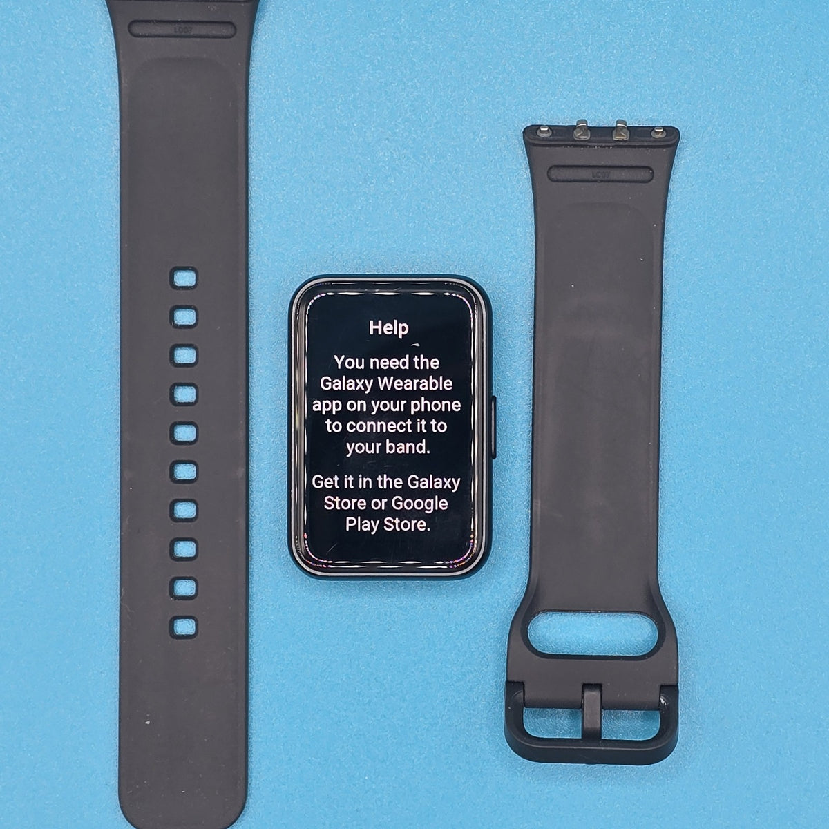 Samsung Galaxy Fit3 AMOLED Fitness Tracker Grey Grade B READ DESCRIPTION #147B7