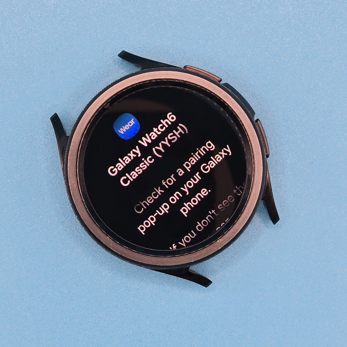 Samsung Galaxy Watch6 Classic LTE 47mm Black AMOLED #B 150A READ DESCRIPTION1