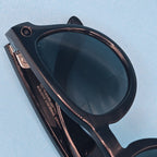 Ray-Ban Meta Smart Glasses Headliner Low Bridge Shiny Black G15 Green #A 198A8