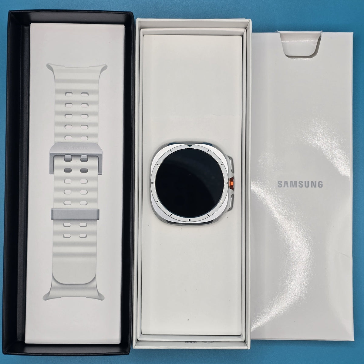 Samsung Galaxy Watch Ultra 2025 Smartwatch 47mm LTE Unlocked, Titanium White #A10