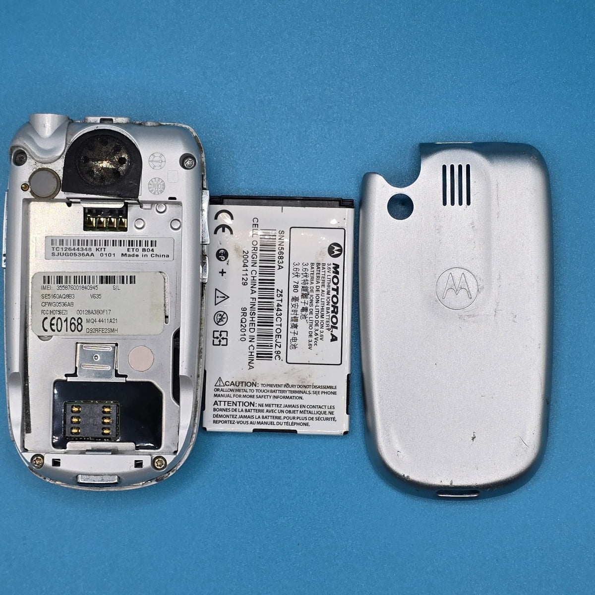 Motorola V635 5MB Gray – Untested – For Parts Only FREE POSTAGE READ DESCRIPTION7