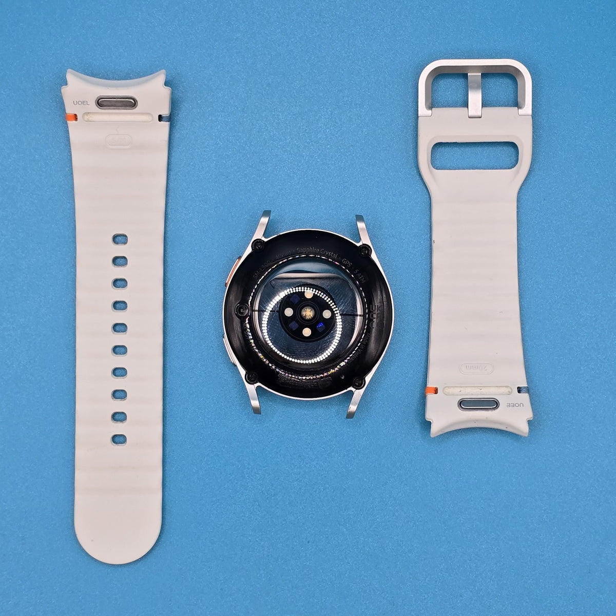 Samsung Galaxy Watch7 40mm Cream Bluetooth AMOLED Grade A Strap Wear 149Q9