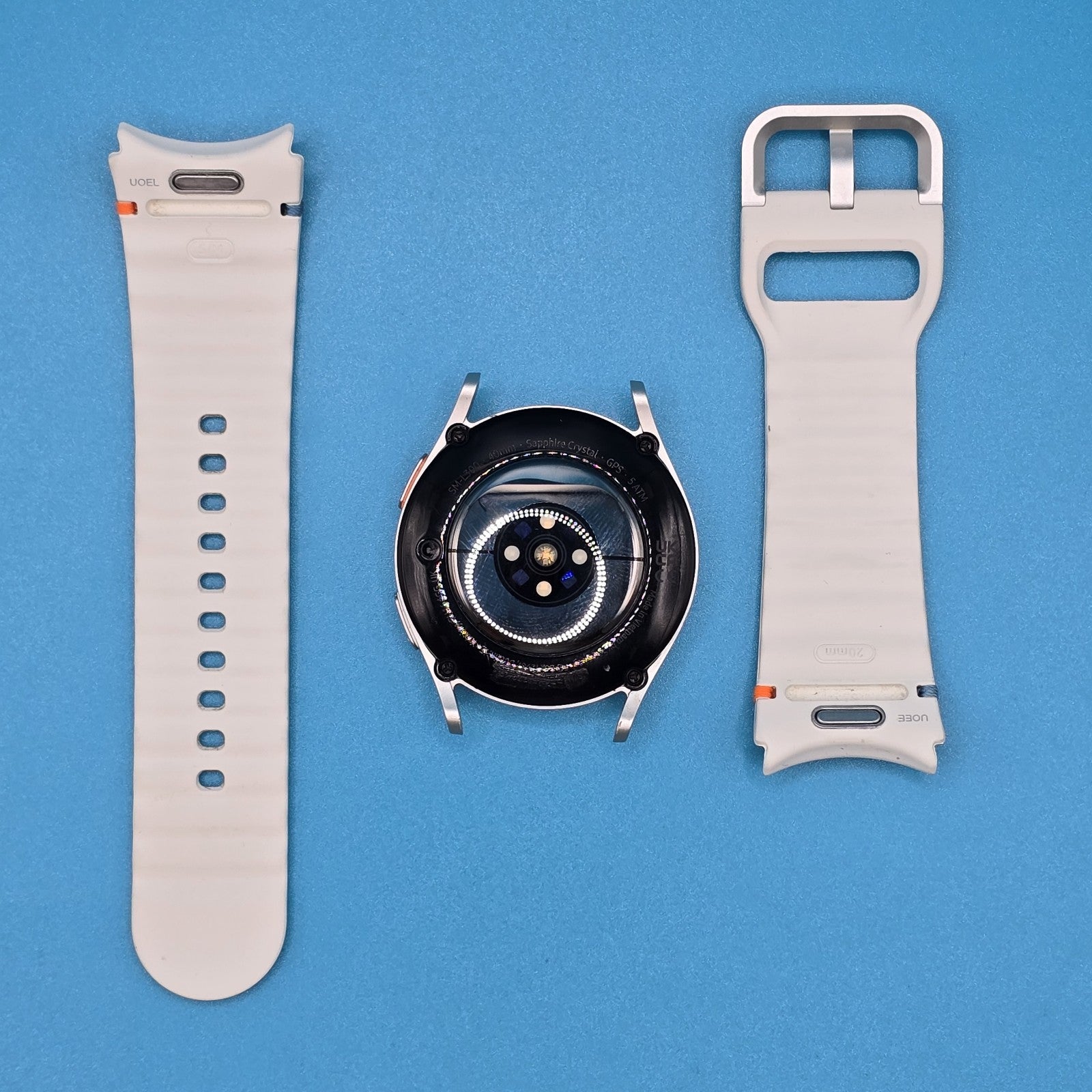 Samsung Galaxy Watch7 40mm Cream Bluetooth AMOLED Grade A Strap Wear 149Q9
