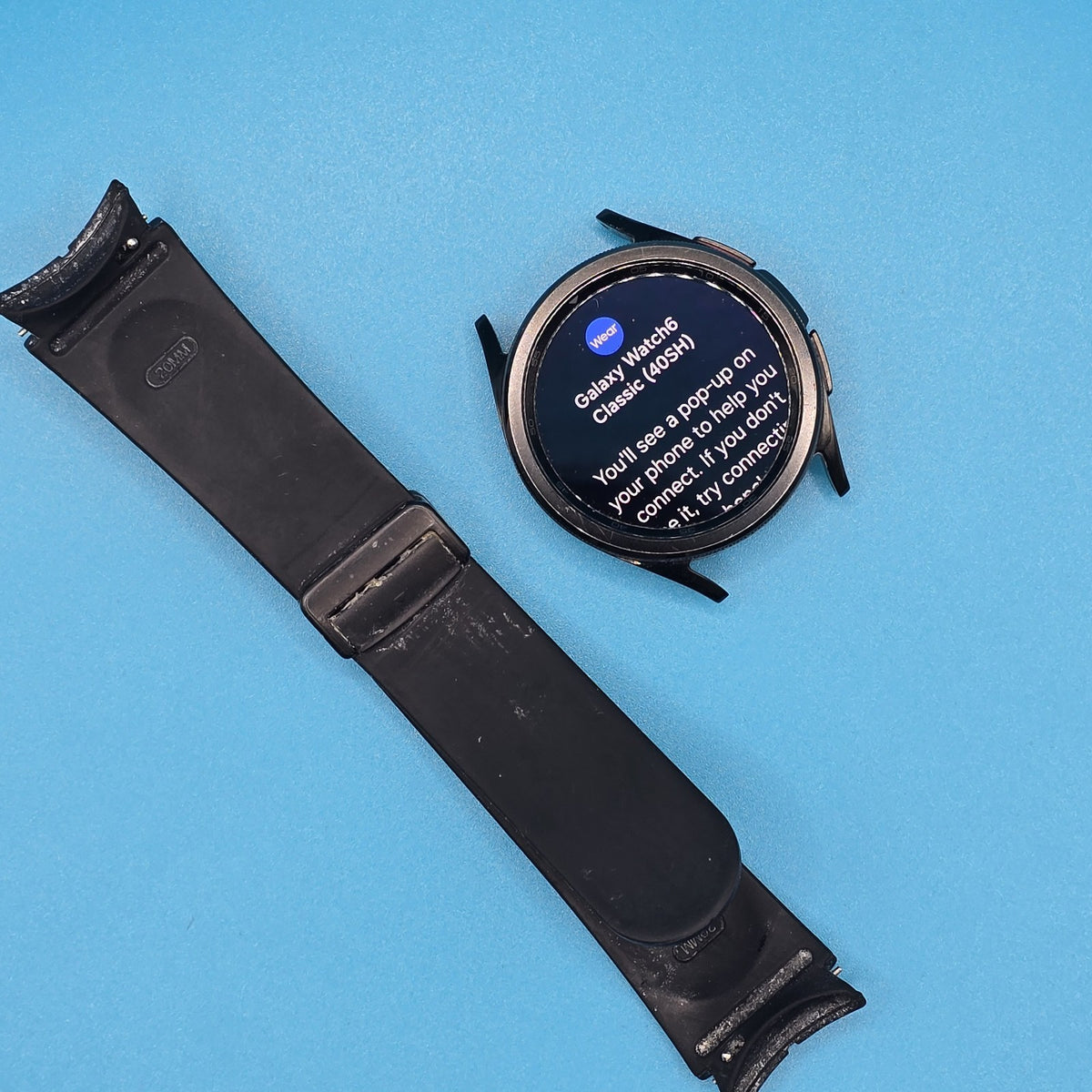 Samsung Galaxy Watch6 Classic LTE 43mm Black AMOLED #C 152B READ DESCRIPTION9