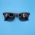Ray-Ban Meta Wayfarer Smart Glasses Black Polarized Gradient Graphite #A 197A0