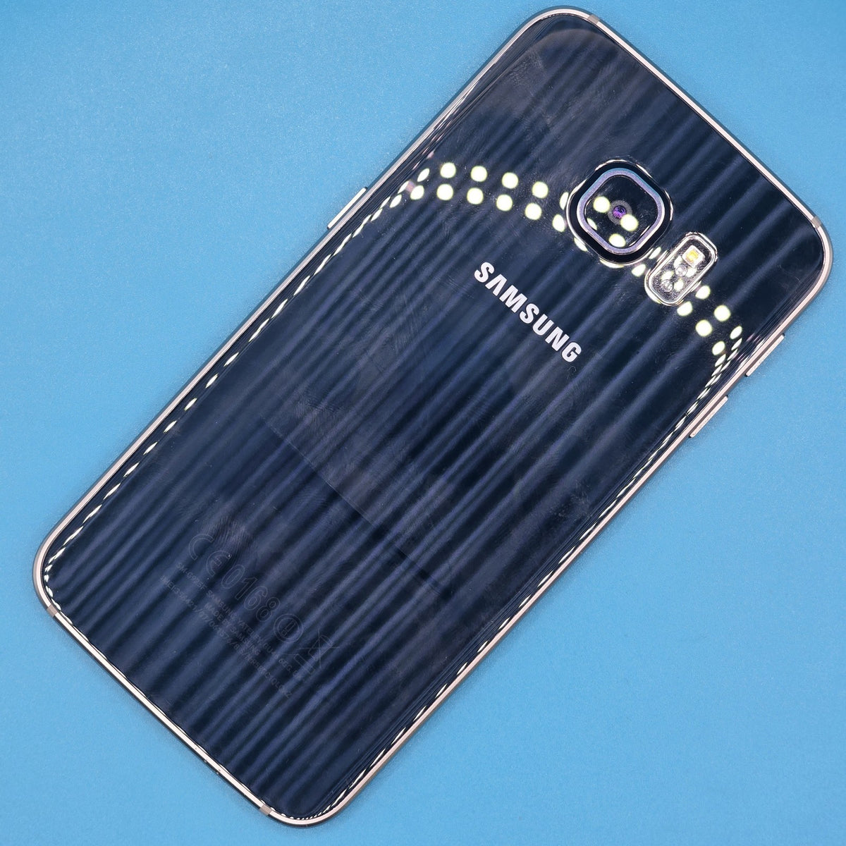 Samsung Galaxy S6 Edge 32GB Navy (Unlocked) Grade B – FREE POST Small Screen Dot6
