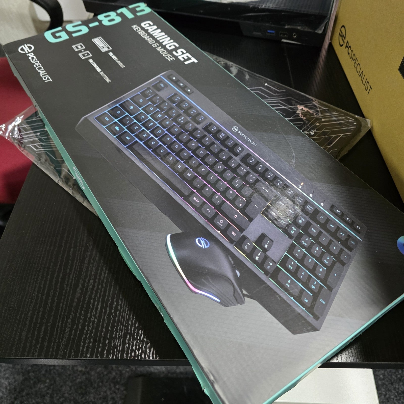 Pcspecialist Fusion 35 Gaming PC Bundle 5060Ti Amd Ryzen 5 16Gb 1TB NVMe #A 234A18