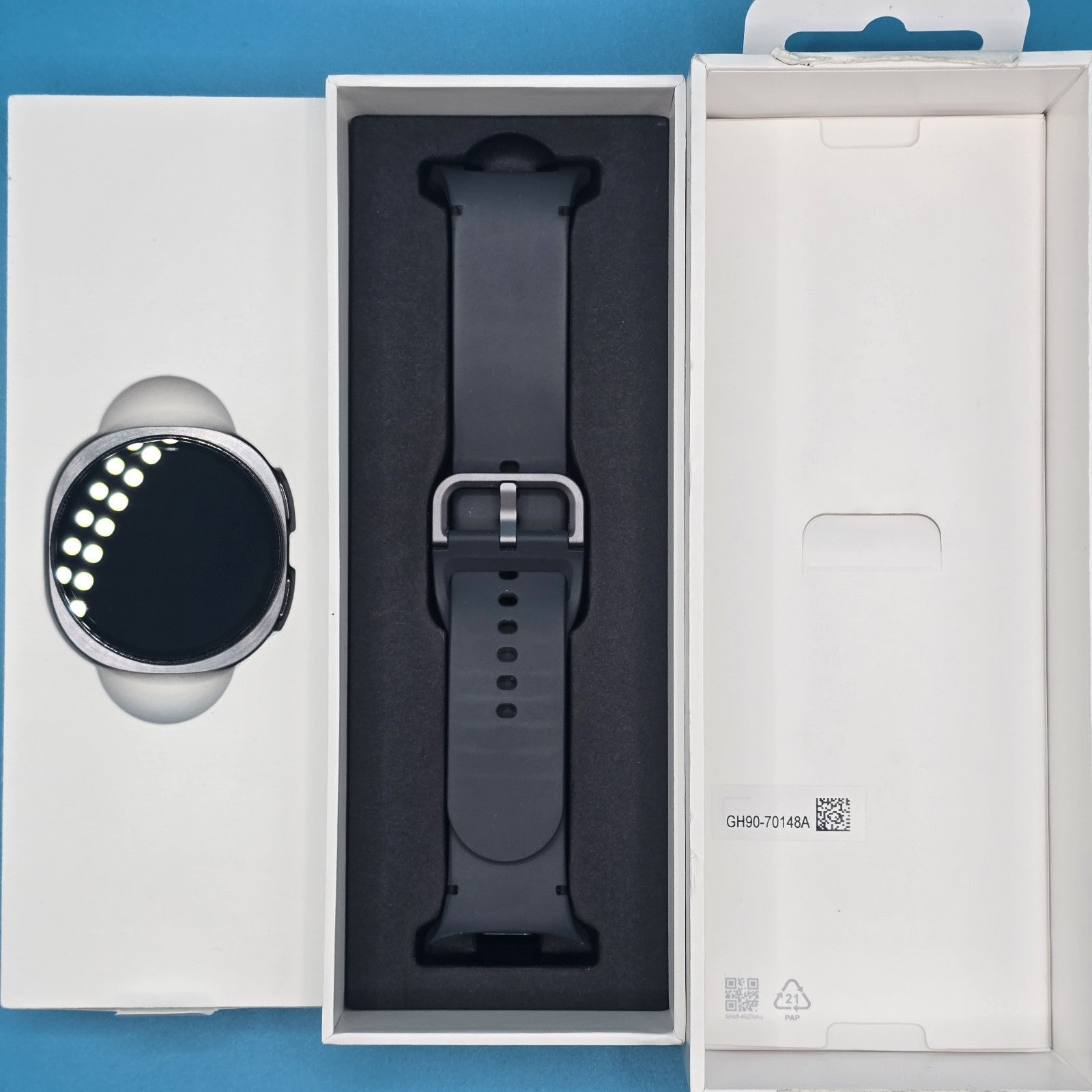 Samsung Galaxy Watch8 Bluetooth WiFi GPS 44mm, Graphite  SML330NDAAEUA Grade A7