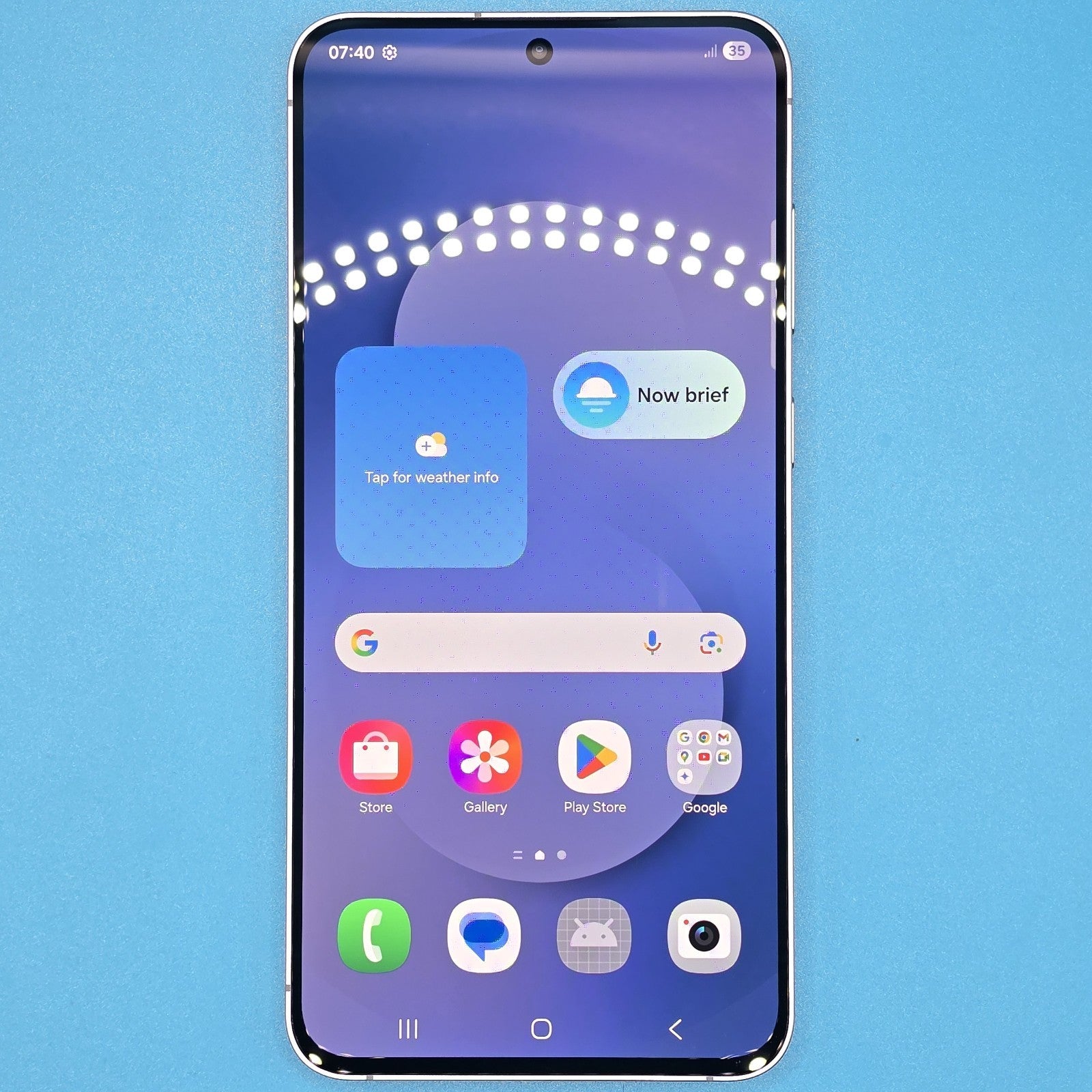 Samsung Galaxy S25 FE Navy 6.7" SM-S731B 8GB RAM 256GB Unlocked For Parts 155E2