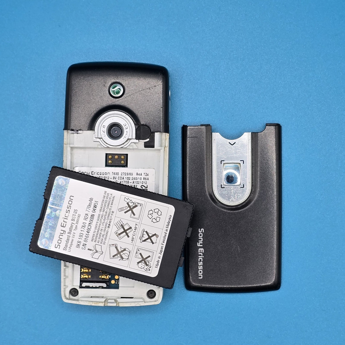 Sony Ericsson T630 Black – For Parts Only – Untested – FREE POSTAGE5
