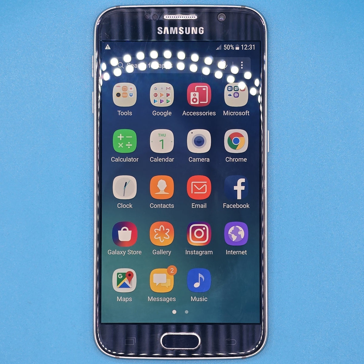 Samsung Galaxy S6 32GB Blue Unlocked Android Smartphone Grade B Free Postage1