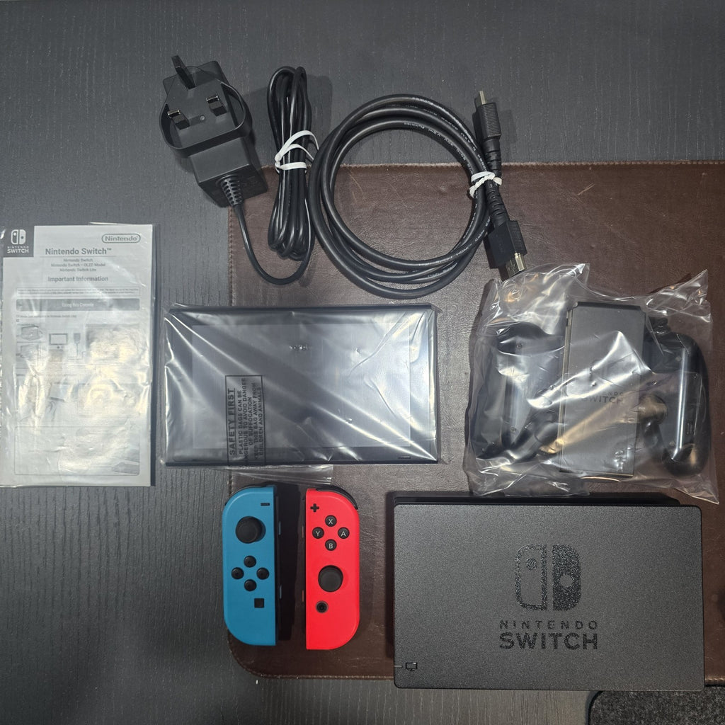 Nintendo Switch Neon Console V2 32Gb Improved Battery Neon Blue/Red Mint Boxed4