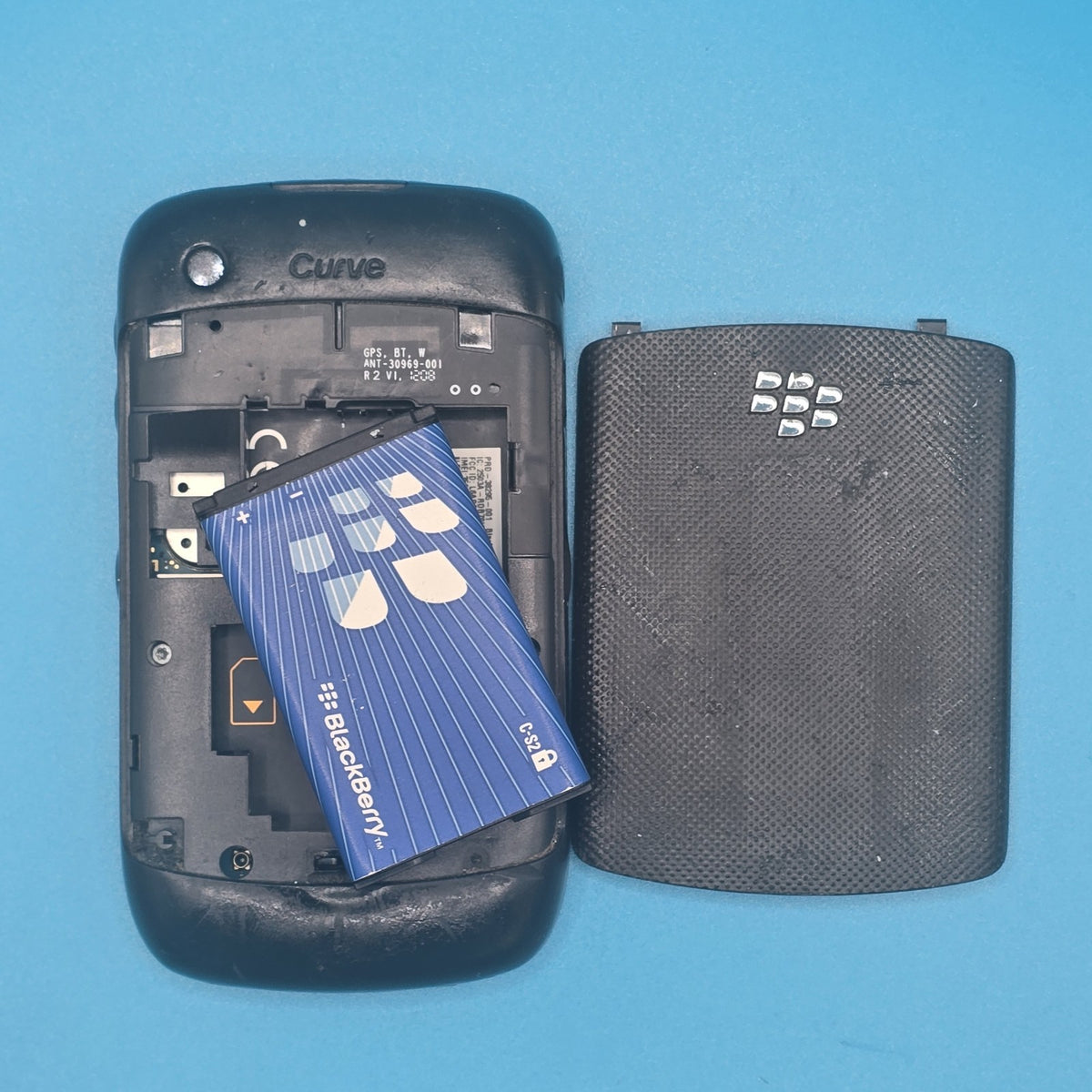 BlackBerry 9300 Black – Spares/Repair – NonWorking – Vintage – Free Postage3