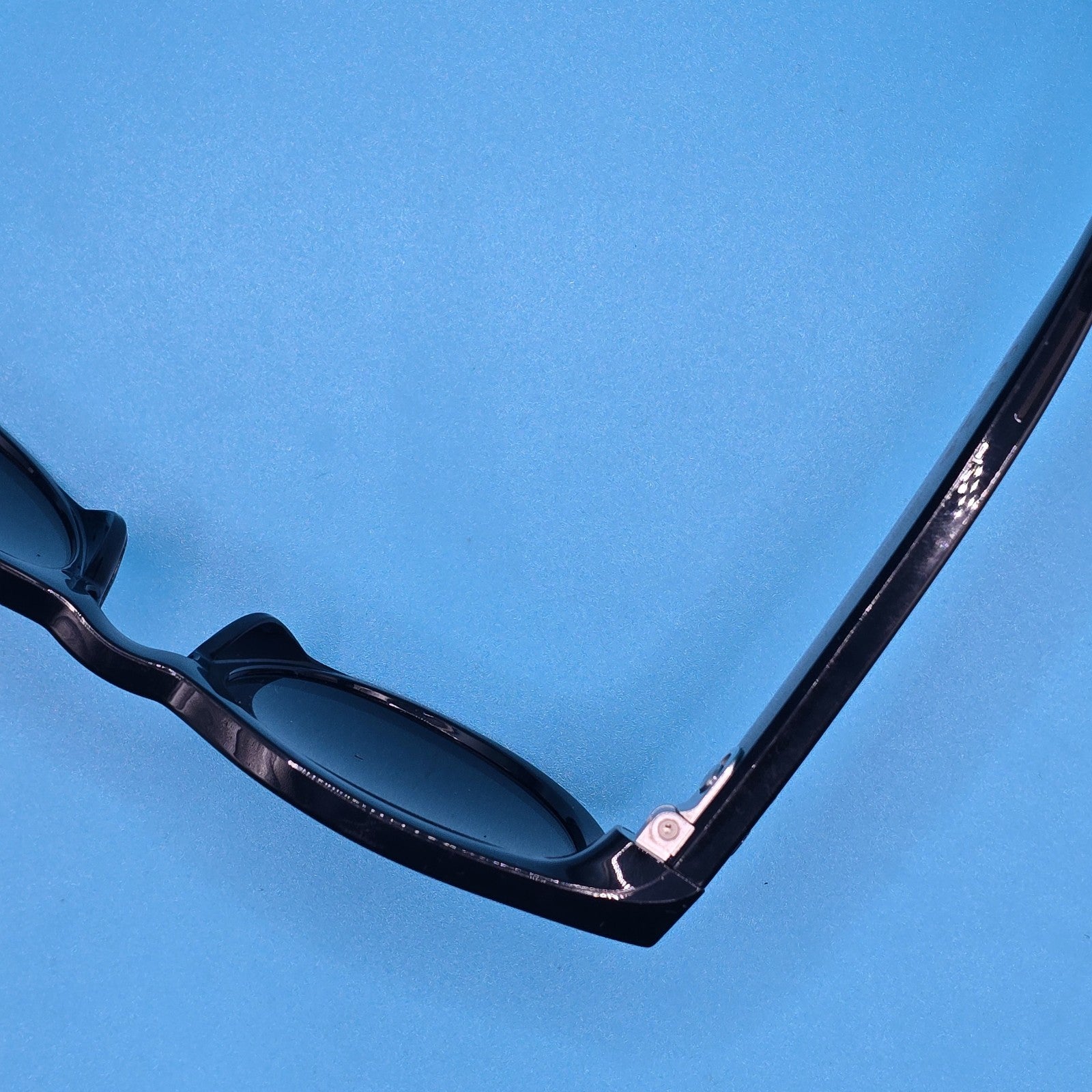 Ray-Ban Meta Smart Glasses Headliner Low Bridge Shiny Black G15 Green #A 198A4