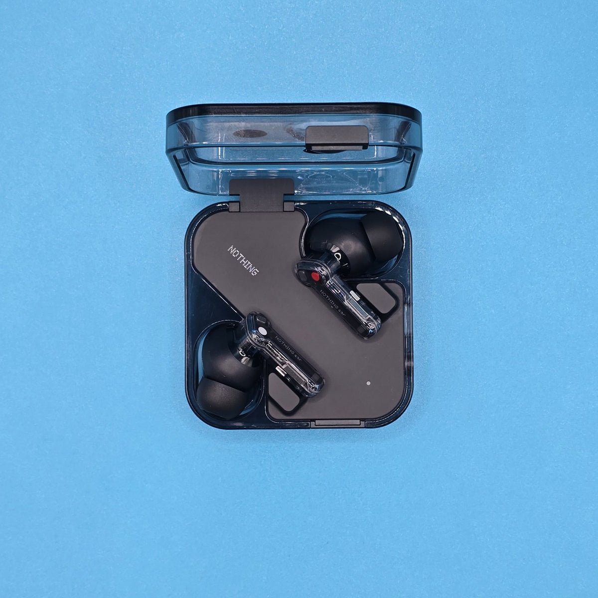 Nothing Ear TWS Headset Bluetooth Transparent A10600061 Black  Grade B1