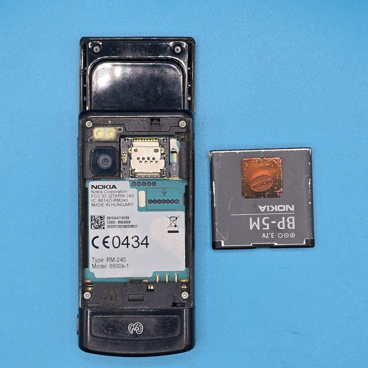 Nokia 6500s 20MB Black – Untested – For Parts Only – FREE POST READ DESCRIPTION6