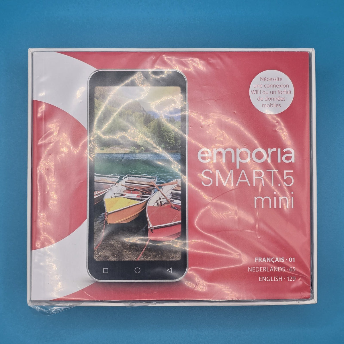 Emporia 4G Android 13 with NFC HAC Triple lens camera Unlocked Boxed #A 240A19