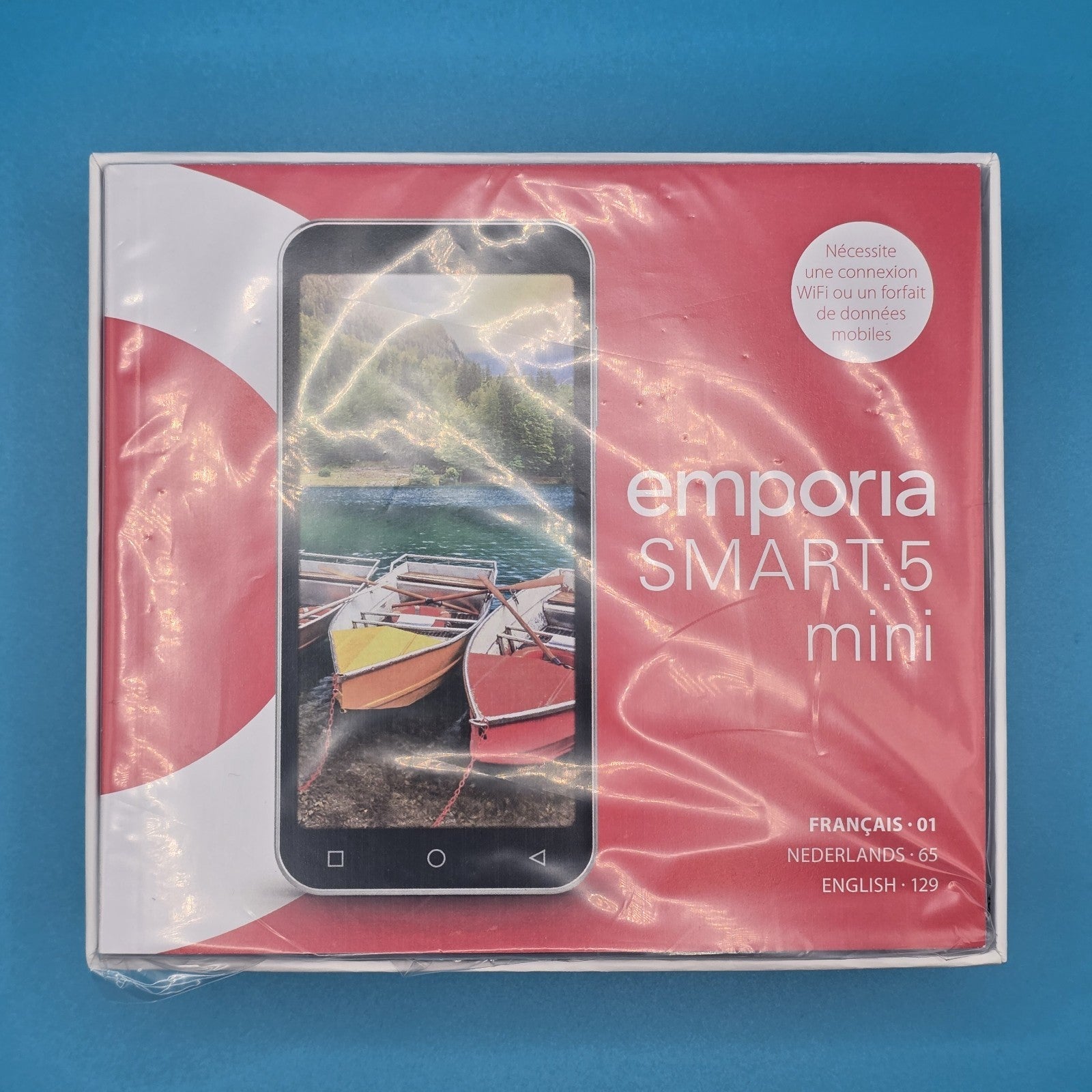 Emporia 4G Android 13 with NFC HAC Triple lens camera Unlocked Boxed #A 240A19