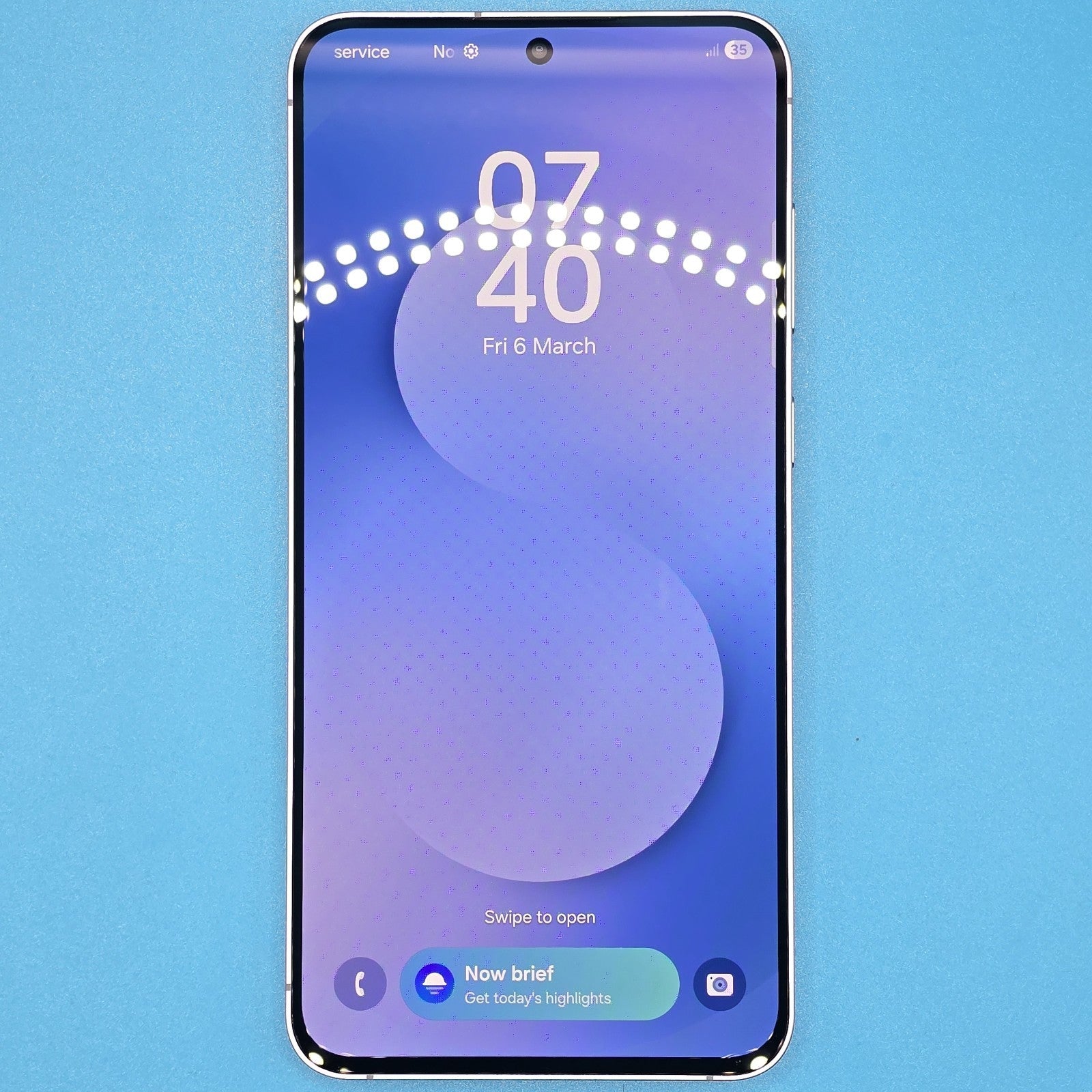 Samsung Galaxy S25 FE Navy 6.7" SM-S731B 8GB RAM 256GB Unlocked For Parts 155E1