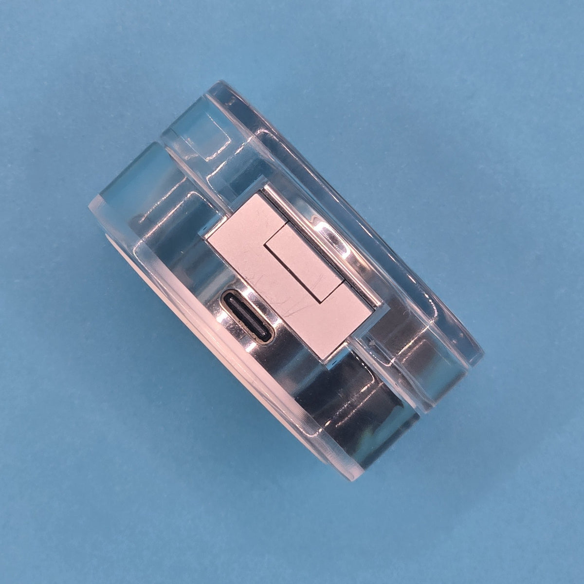 Samsung Galaxy Ring SM-Q500 Silver FAULTY Battery Issue Smart Ring 140D3