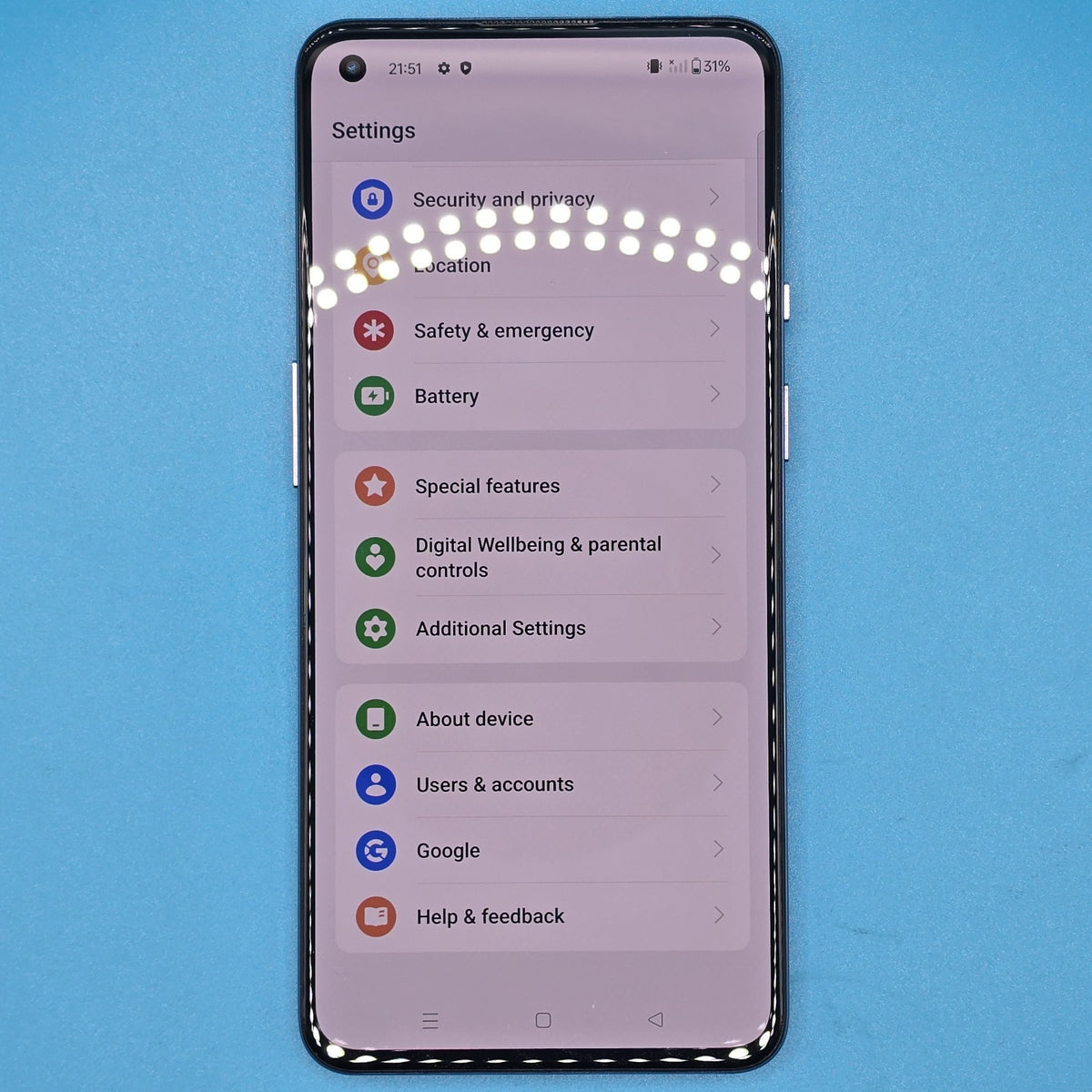 OnePlus 9  256GB  Winter Mist (Unlocked) Grade B Battery Issue Free Postage5