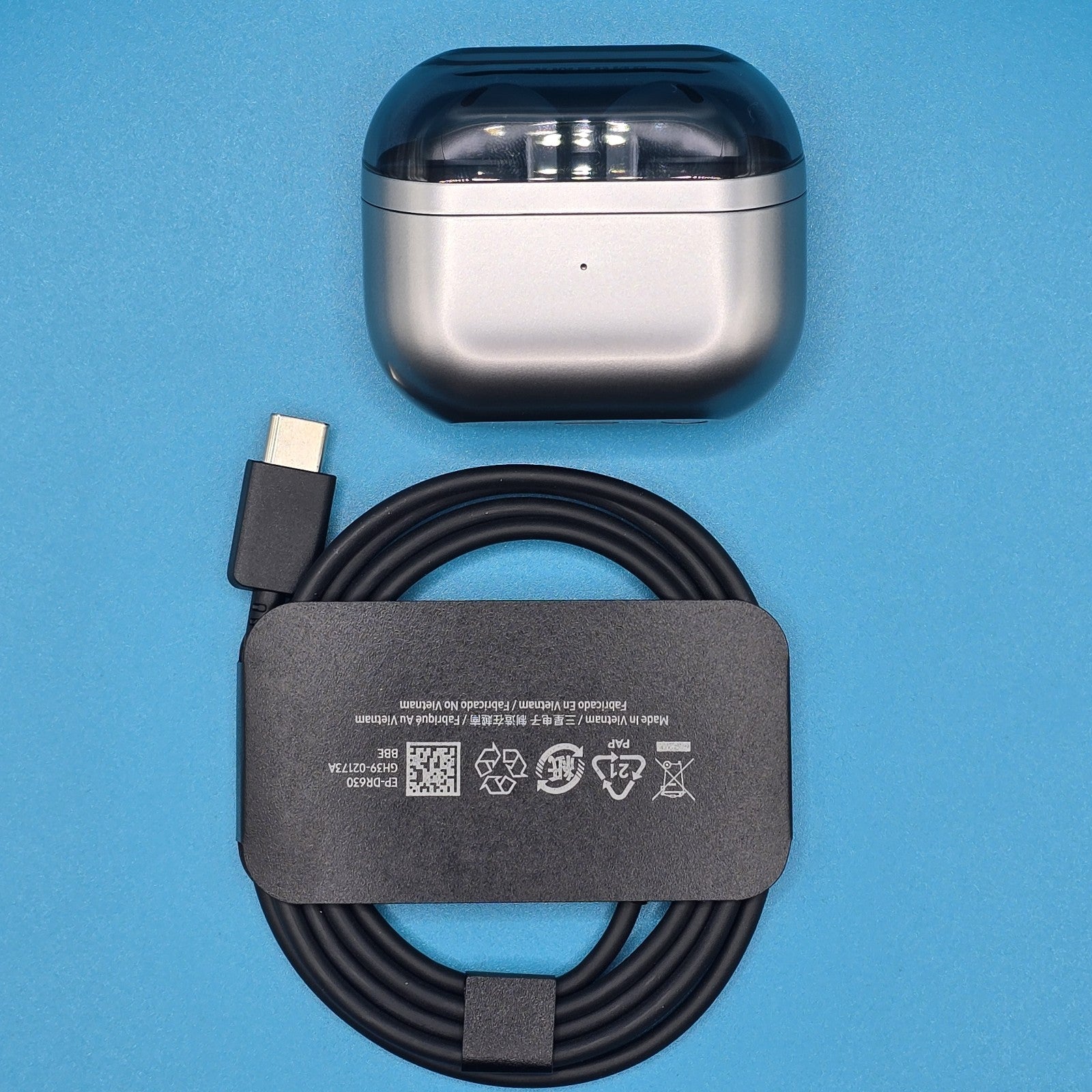 Samsung Galaxy Buds3 Wireless Bluetooth Earbuds Noise Cancelling Silver #A 134A12