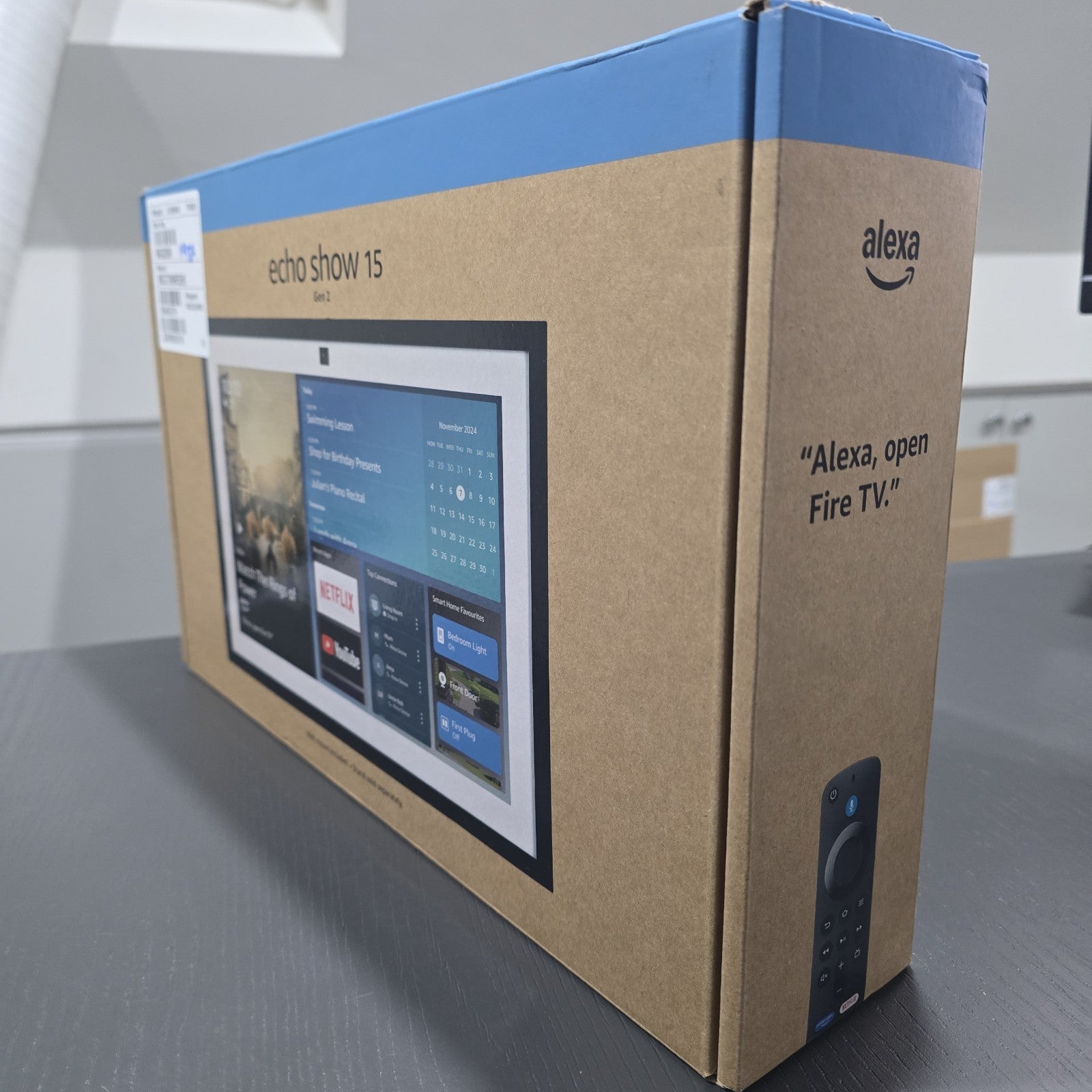 Amazon Echo Show 15 Full HD 15.6 Smart Display with Alexa and Fire TV #A 195A/B18