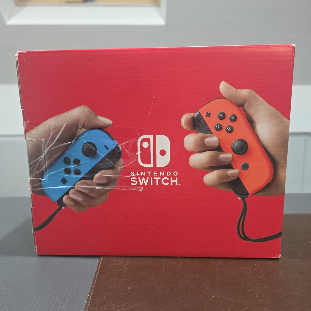 Nintendo Switch Neon Console V2 32Gb Improved Battery Neon Blue/Red Mint Boxed11