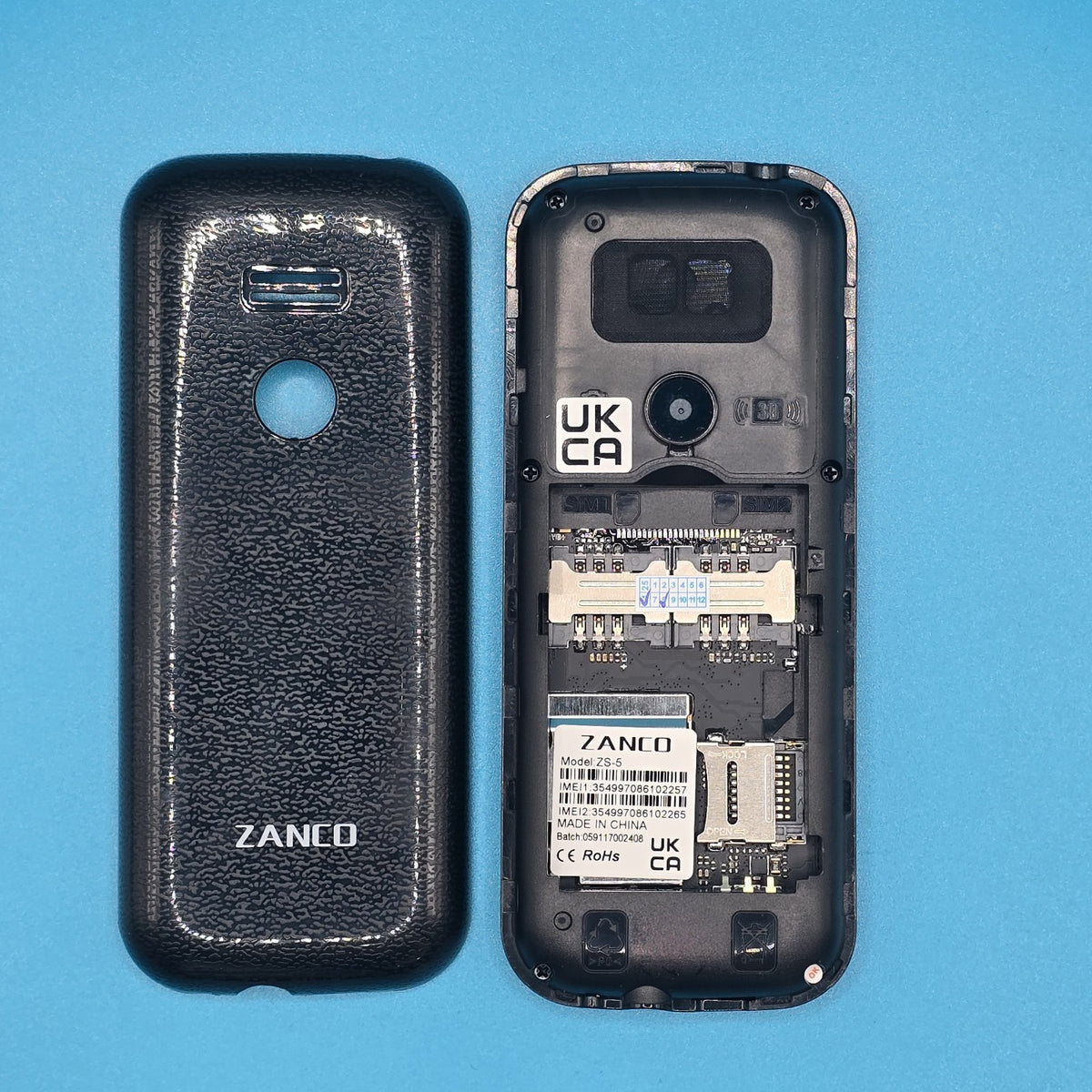 Zanco ZS5 Dual SIM  2G Unlocked Phone 1.77" Screen Fm radio Grade A FREE POST4